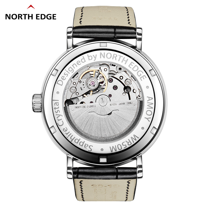 North Edge Automatic movement mechanical watch classic elegant watch Amoy