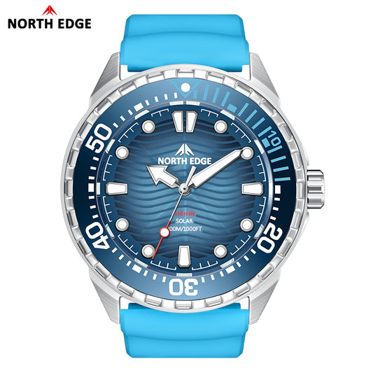 North Edge Solar-Powered Dive Adventurer Watch Triton