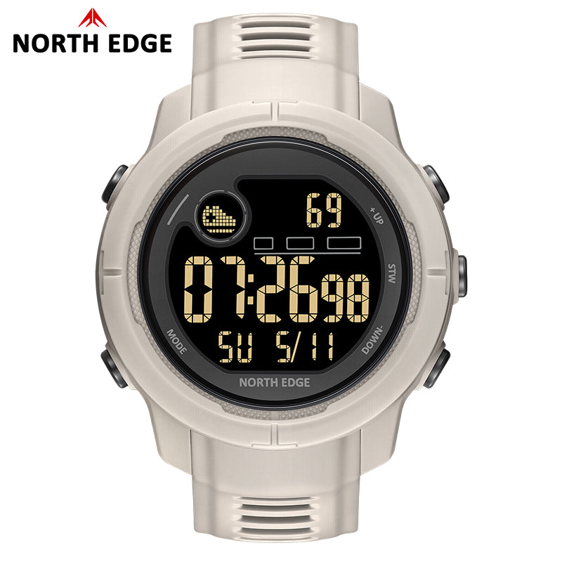 North Edge Outdoor Digital Watch Multi-Mode Tracking 24/7 Health Monitoring Mars 5