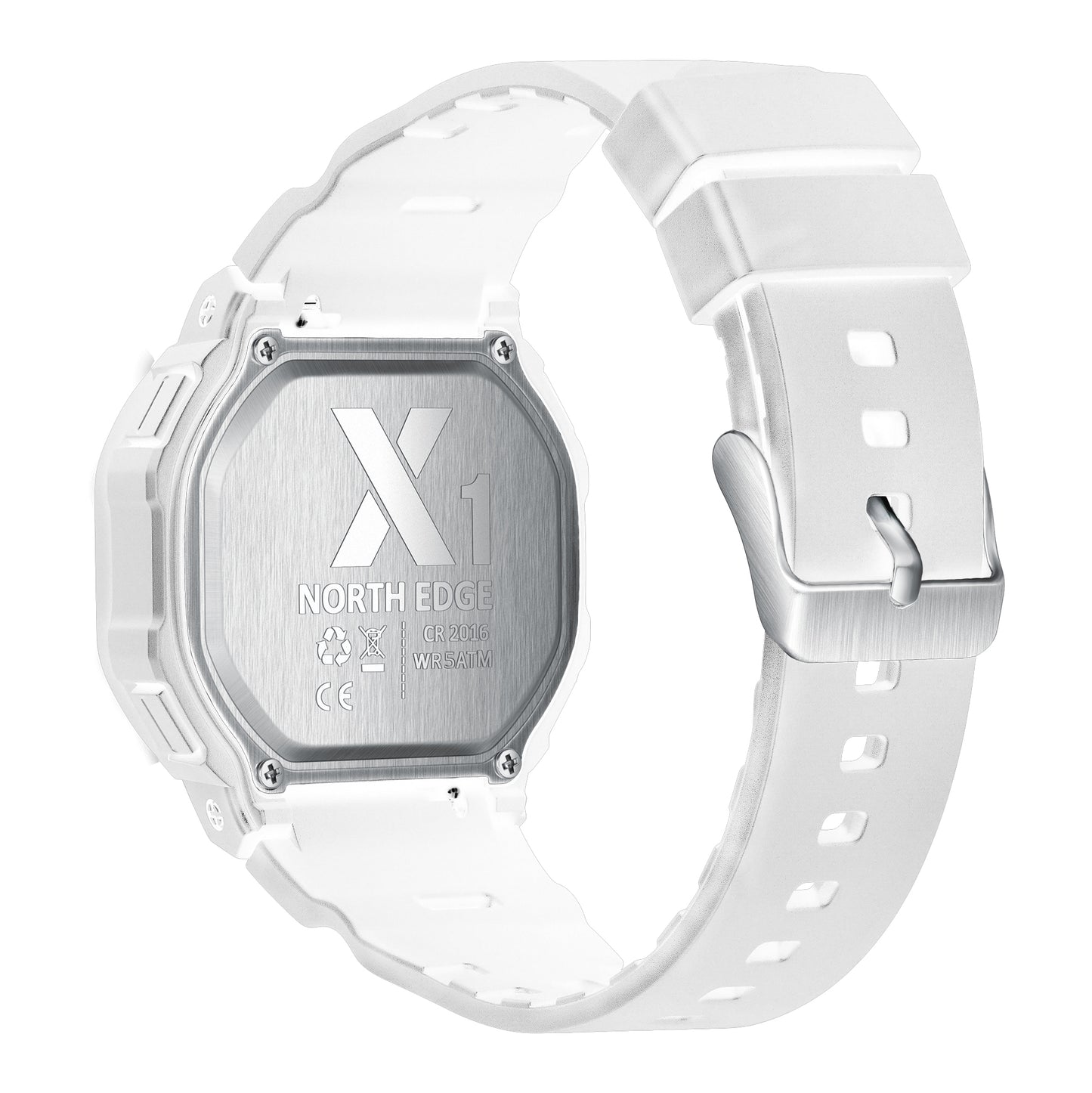 North Edge Sport Watch Dual Time Alarm Countdown X1