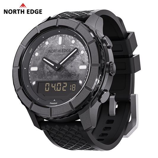 North Edge Compass Altimeter Barometer 50M Waterproof Outdoor Watch THARSIS