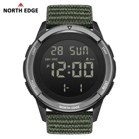 North Edge Outdoor Adventure Watch with Military Grade 5ATM TERRAX
