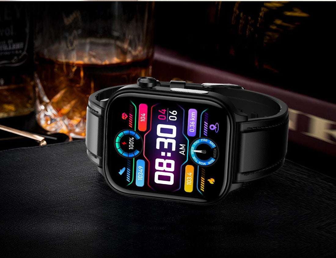 North Edge Smart Watch ET570: Elevate Your Well-being with Glucose and ECG Technologies