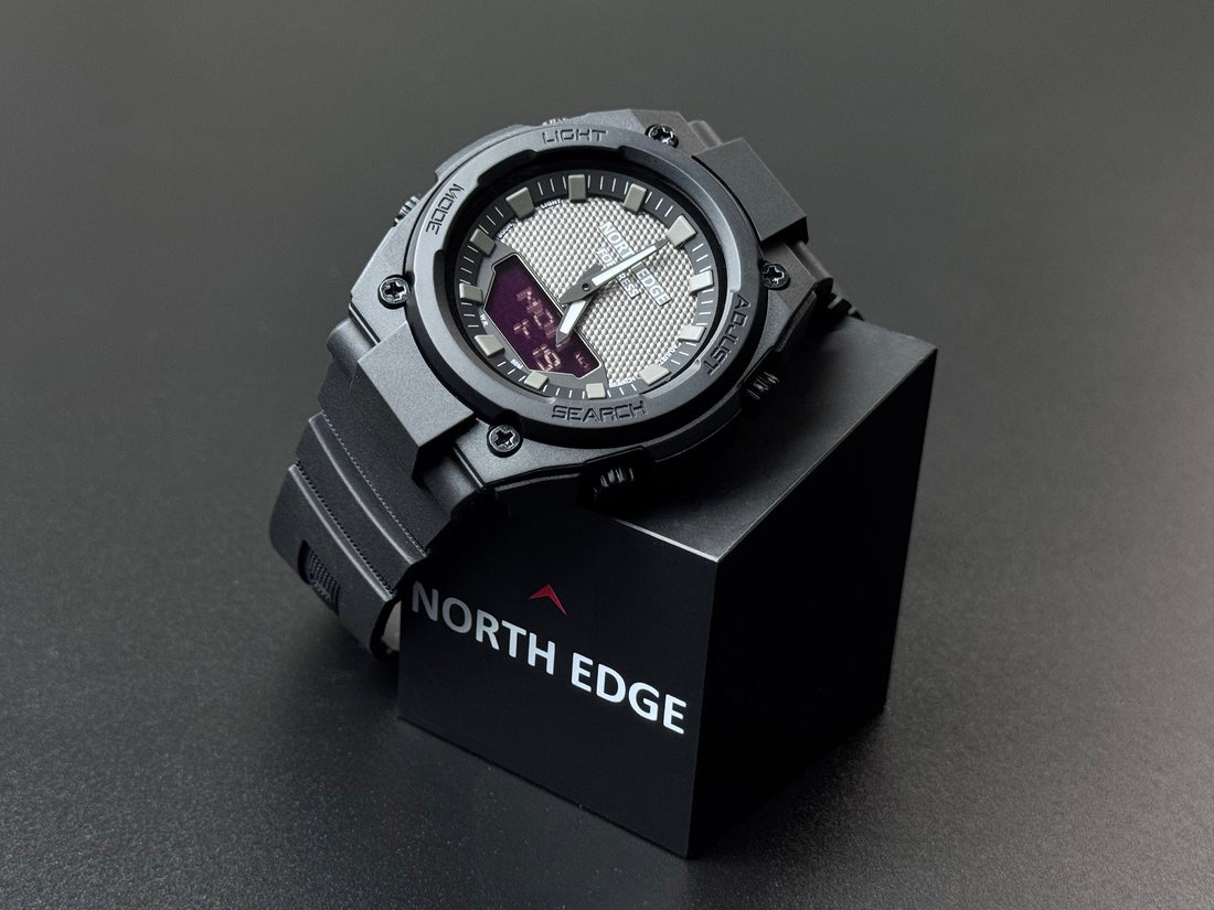 North Edge FORTRESS Outdoor Watch Combines Dual Display and Essential Outdoor Functions