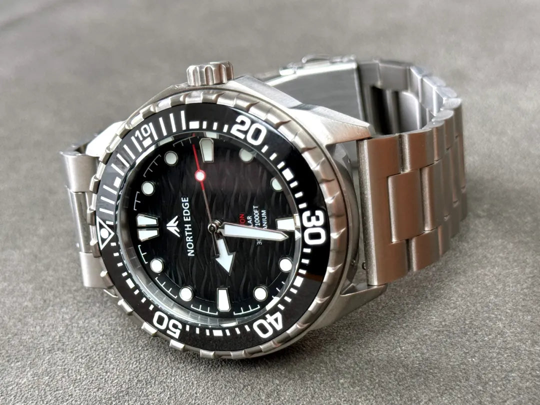 Introducing the TRITON-TI Solar Dive Watch with Titanium Construction