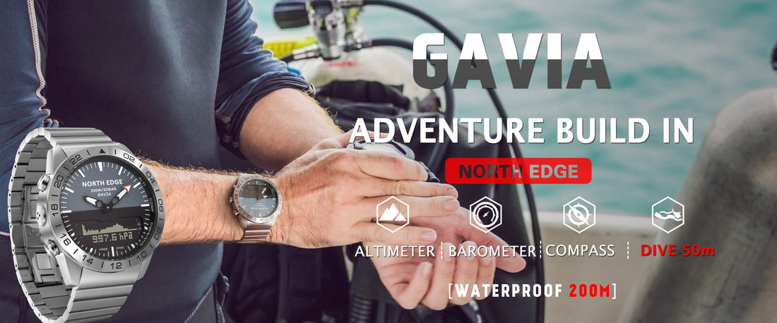 Understanding Watch Water Resistance for Underwater Adventures with North Edge Watch