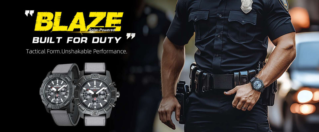 North Edge Blaze - The Solar-Powered Sports Watch for Outdoor Enthusiasts