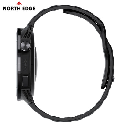 North Edge GPS watch outdoor advanture watch with bluetooth calling X-Trek 2