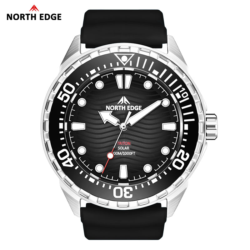 North Edge Solar-Powered Dive Adventurer Watch  Triton