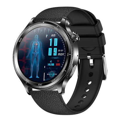 North Edge ECG Monitoring Blood Oxygen Tracking Sleep Analysis Always-On AMOLED Display T5