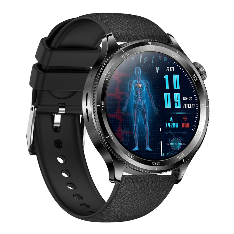 North Edge ECG Monitoring Blood Oxygen Tracking Sleep Analysis Always-On AMOLED Display T5