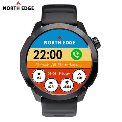 North Edge GPS watch outdoor advanture watch with bluetooth calling X-Trek 2