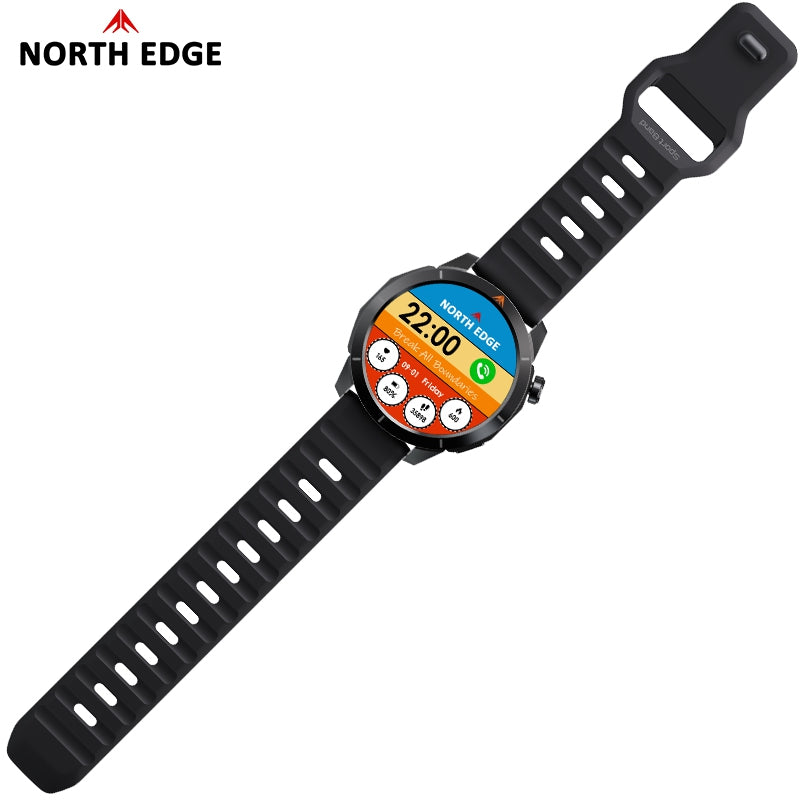 North Edge GPS watch outdoor advanture watch with bluetooth calling X-Trek 2