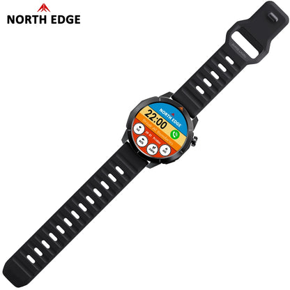 North Edge GPS watch outdoor advanture watch with bluetooth calling X-Trek 2
