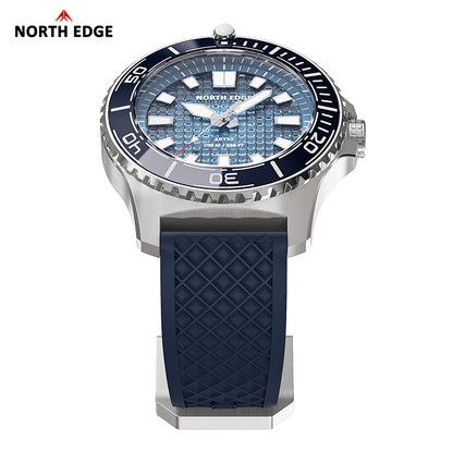 North Edge Solar Powered 200M Waterproof Ceramic Bezel Dive Watch ABYSS
