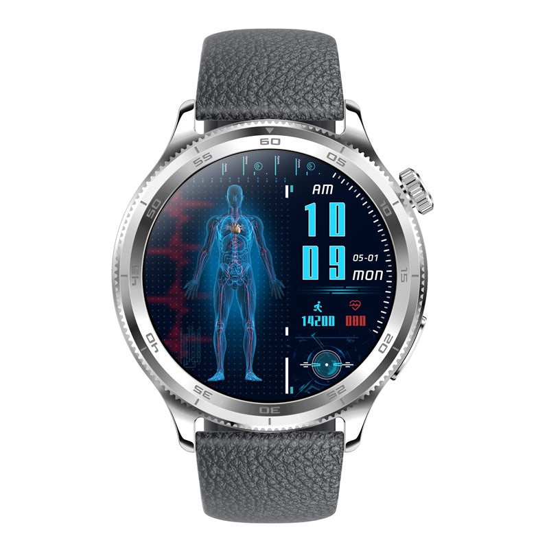 North Edge ECG Monitoring Blood Oxygen Tracking Sleep Analysis Always-On AMOLED Display T5