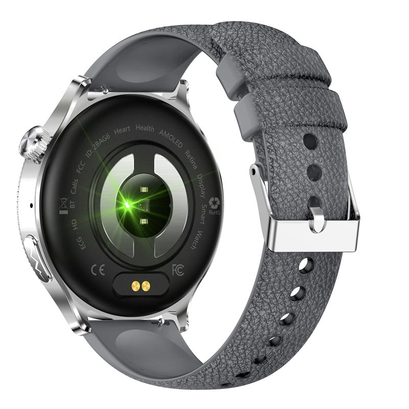 North Edge ECG Monitoring Blood Oxygen Tracking Sleep Analysis Always-On AMOLED Display T5