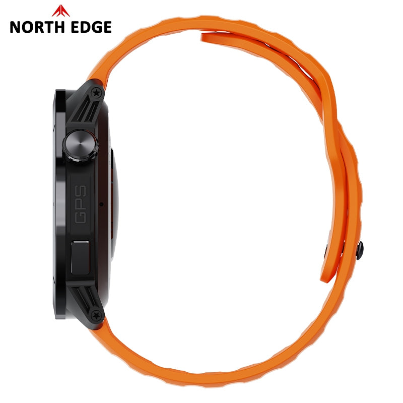 North Edge GPS watch outdoor advanture watch with bluetooth calling X-Trek 2