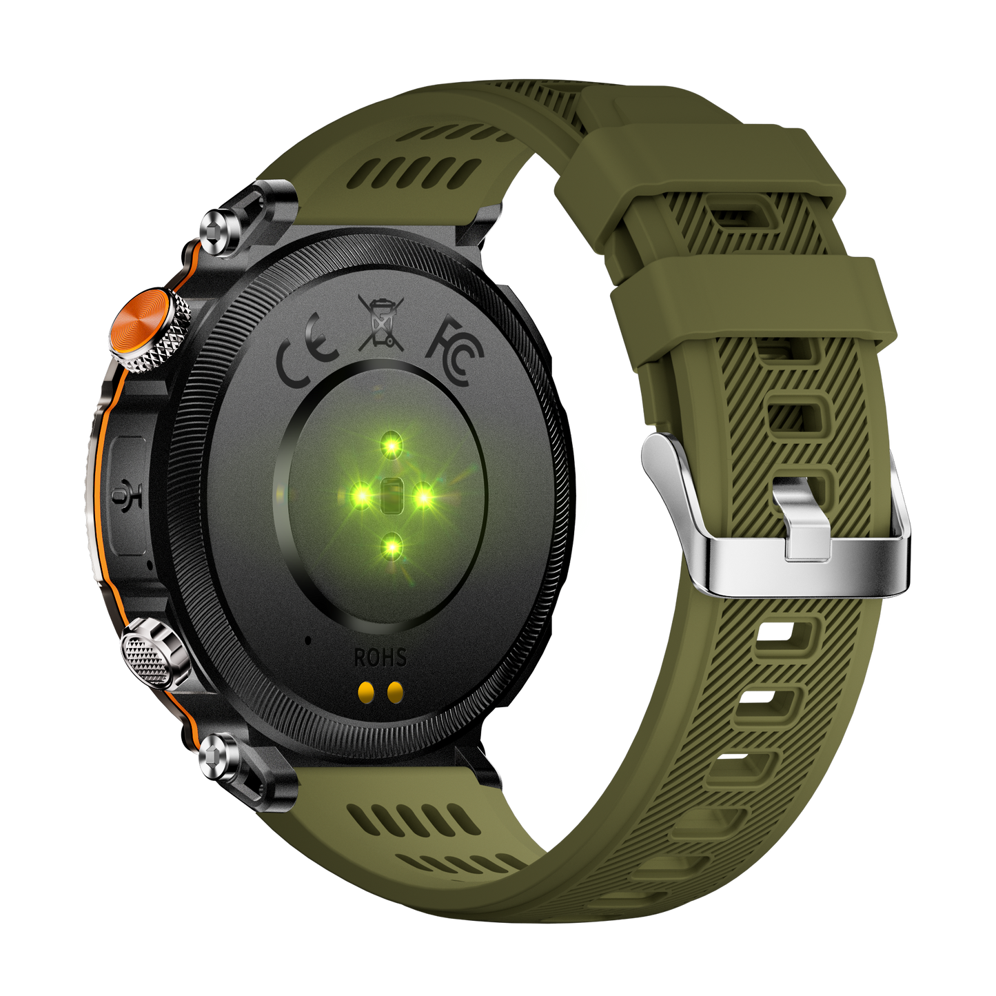 North Edge Titanium Strength HD Round Display 600mAh Power IP68 Waterproof HT30