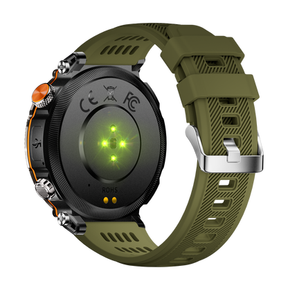 North Edge Titanium Strength HD Round Display 600mAh Power IP68 Waterproof HT30