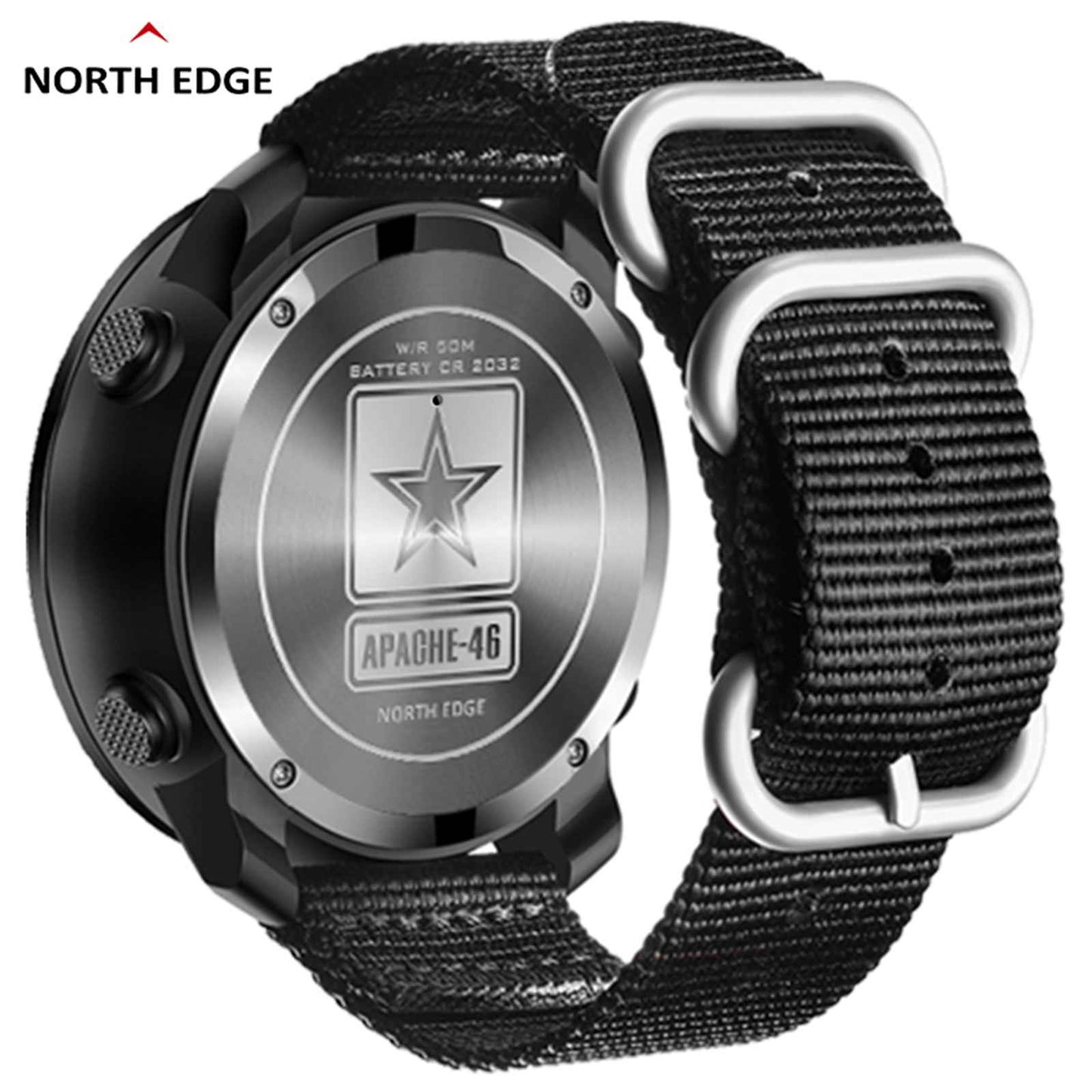 North Edge Tactical military outdoor sport watch AP 46
