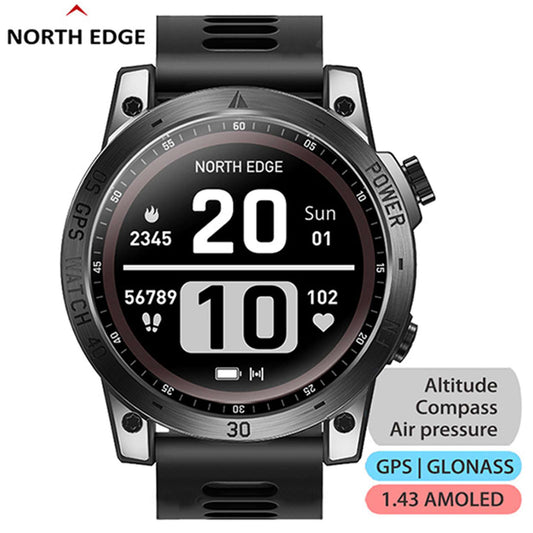 North Edge Smart GPS Watch for swimming CROSS FIT 3
