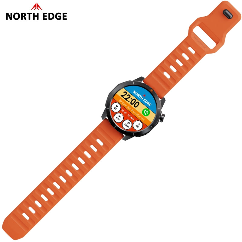 North Edge GPS watch outdoor advanture watch with bluetooth calling X-Trek 2
