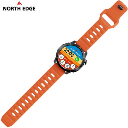 North Edge GPS watch outdoor advanture watch with bluetooth calling X-Trek 2