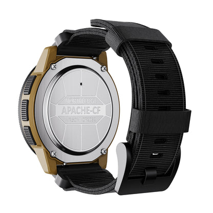 North Edge Altimeter Barometer Compass 50M Tactical Outdoor Watch APACHE-CF