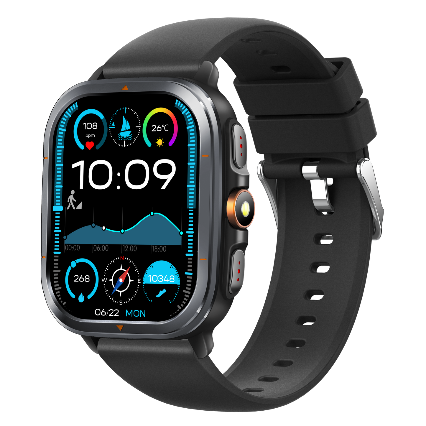 North Edge GPS Multi Satellite Positioning Outdoor Sports Watch TS500