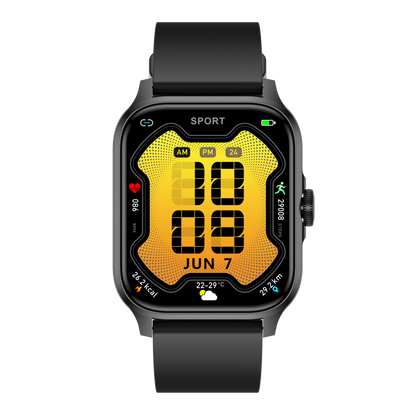 North Edge 1.85 inch HD TFT display 240*284 pixels 100+Sports Smartwatch for Modern Living QX15