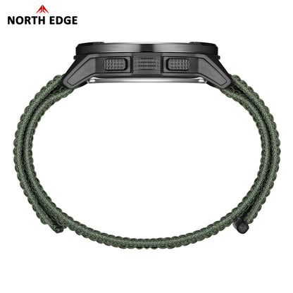 North Edge Outdoor Adventure Watch with Military Grade 5ATM TERRAX