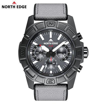North Edge Solar quartz watch eco-drive power watch Blaze