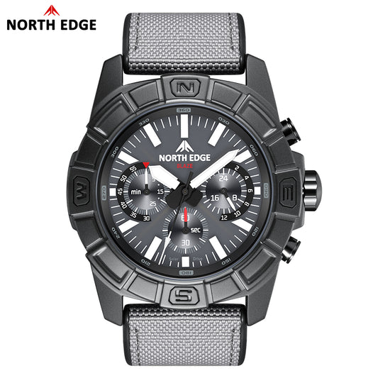 North Edge Solar quartz watch eco-drive power watch Blaze