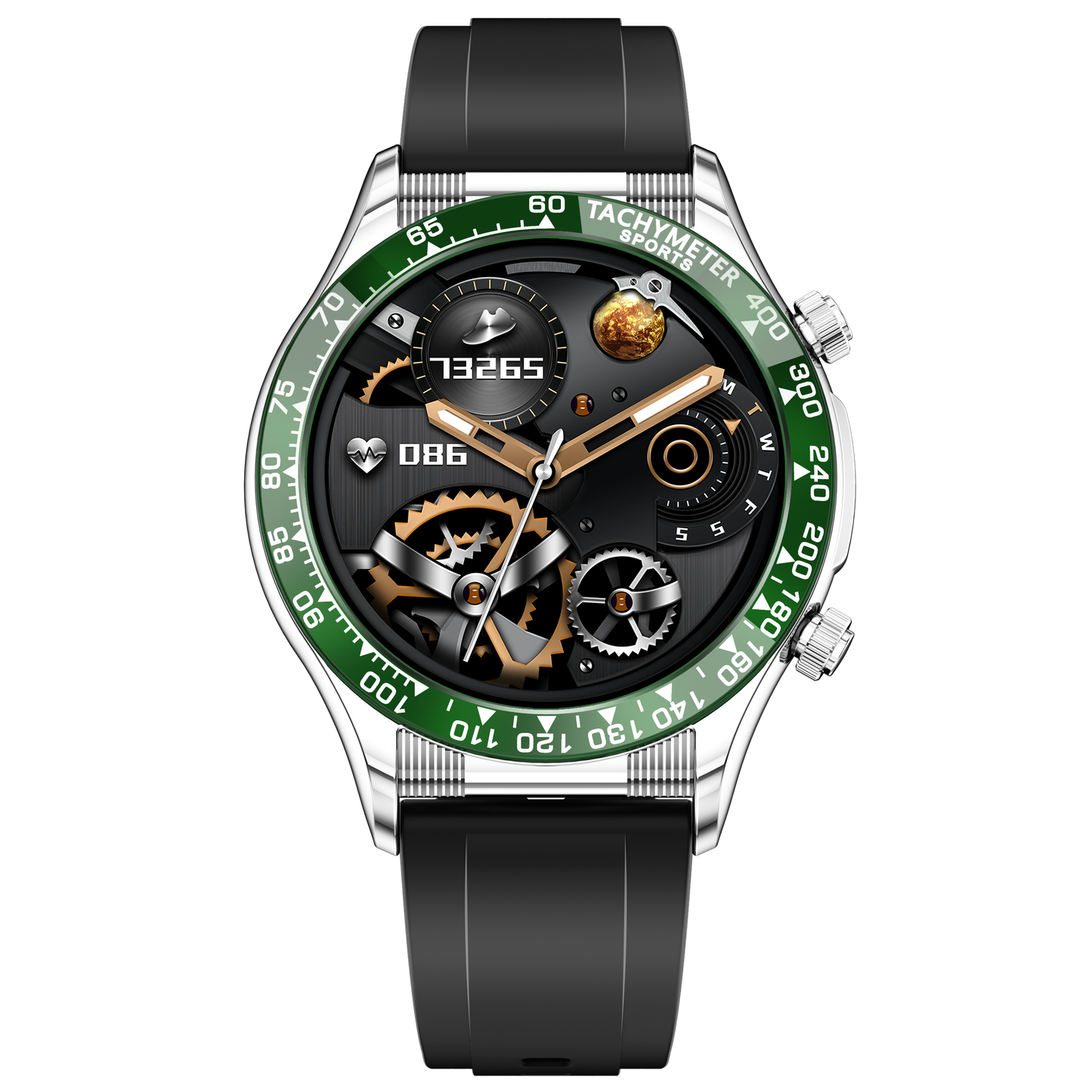 North Edge Health Monitor Smartwatch Dual Bluetooth Calling & NFC Access Control E18 PRO