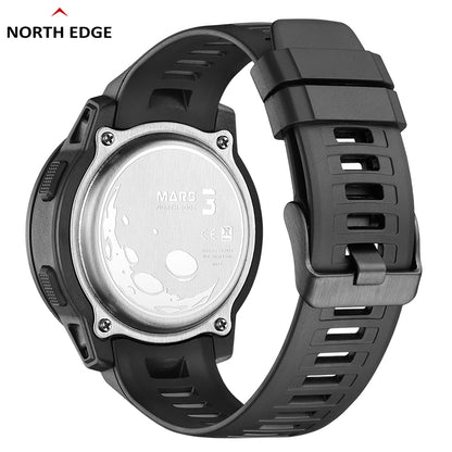 North Edge Digital analog wristwatch waterproof MARS 3