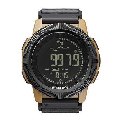 North Edge Altimeter Barometer Compass 50M Tactical Outdoor Watch APACHE-CF