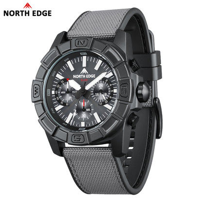 North Edge Solar quartz watch eco-drive power watch Blaze