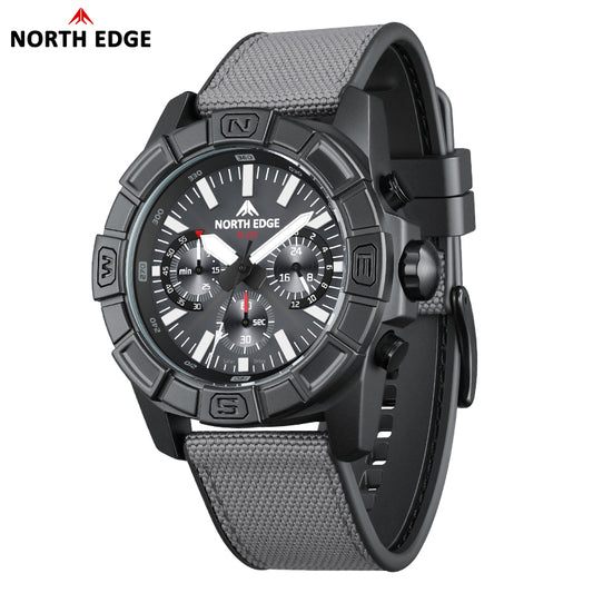 North Edge Solar quartz watch eco-drive power watch Blaze