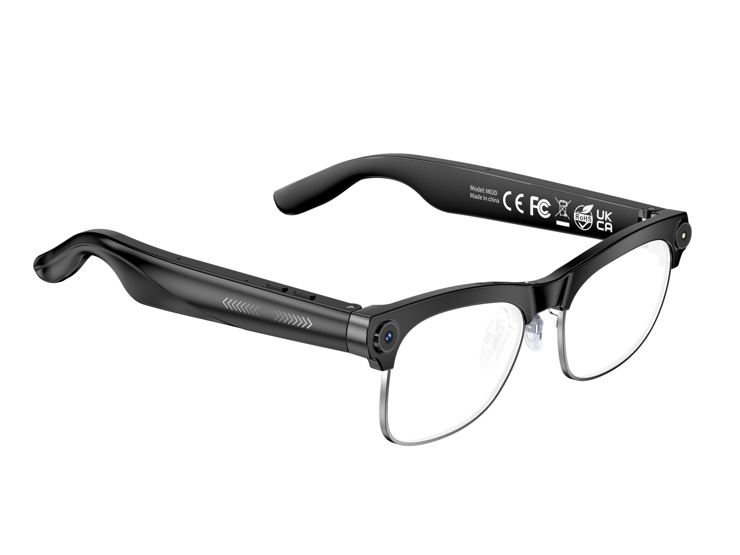 North Edge Bluetooth Calling Photo & Video Recording IP65 Waterproof Long Battery Life Smart Glasses M02D