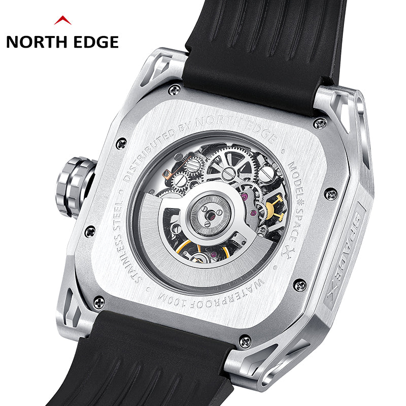 North Edge New automatic mechanical watch Luxury fashion men′s watch Space X