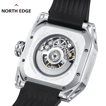 North Edge New automatic mechanical watch Luxury fashion men′s watch Space X