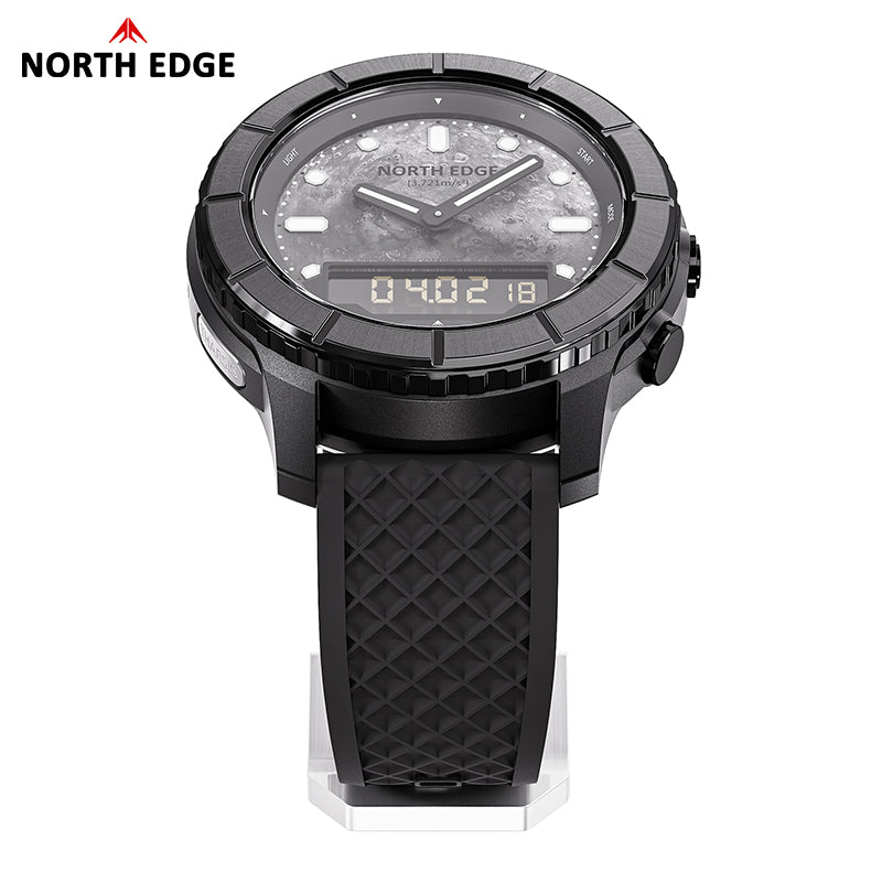 North Edge Compass Altimeter Barometer 50M Waterproof Outdoor Watch THARSIS