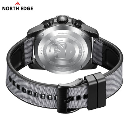 North Edge Solar quartz watch eco-drive power watch Blaze