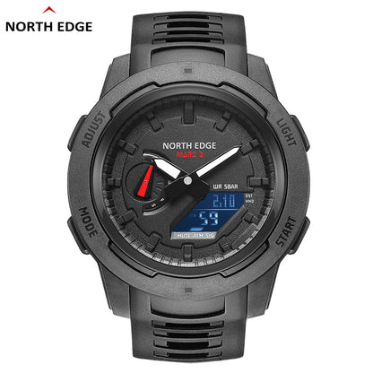 North Edge Digital analog wristwatch waterproof MARS 3