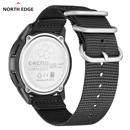 Outdoor adventure watch with carbon fiber case C-NEXUS