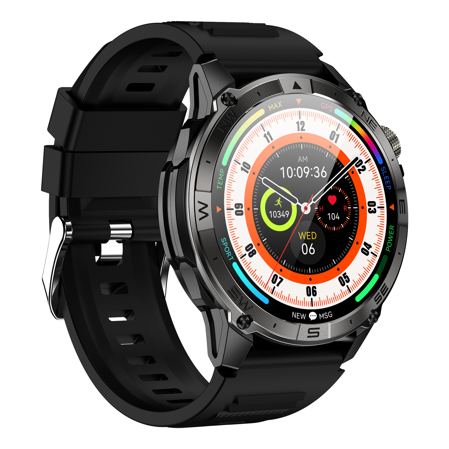 Outdoor smart sports watch GPS watch with bluetooth call HK08