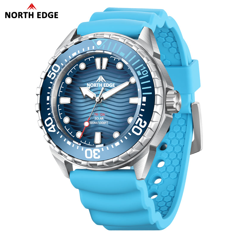 North Edge Solar-Powered Dive Adventurer Watch  Triton
