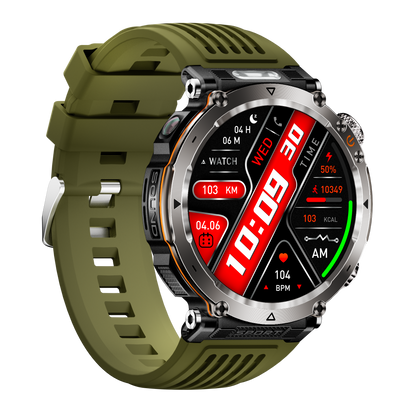 North Edge Titanium Strength HD Round Display 600mAh Power IP68 Waterproof HT30