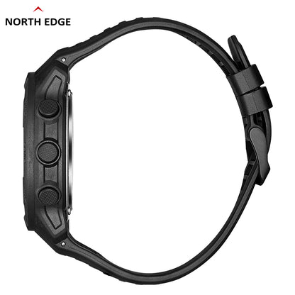 North Edge Black military army outdoor watch VERTICO